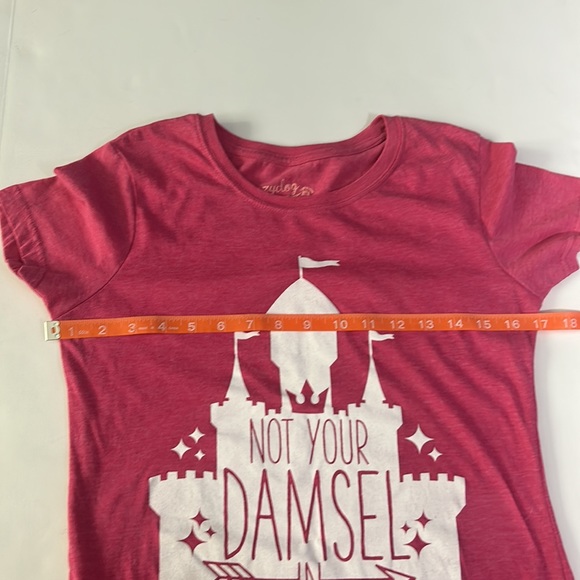 Women’s Not Your Damsel In Distress Funny Disney Princess T Shirt - Picture 4 of 6